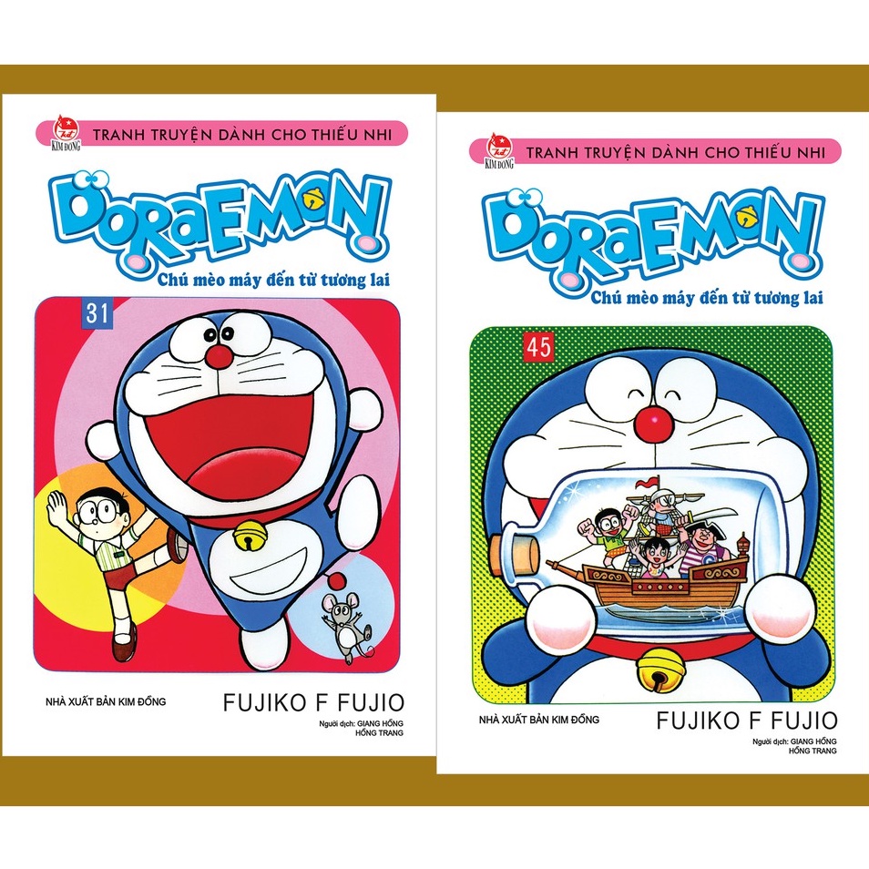 Combo Truyện - Doraemon Chú mèo máy đến từ tương lai -  truyện ngắn ( Từ Tập 31 tới Tập 45 )