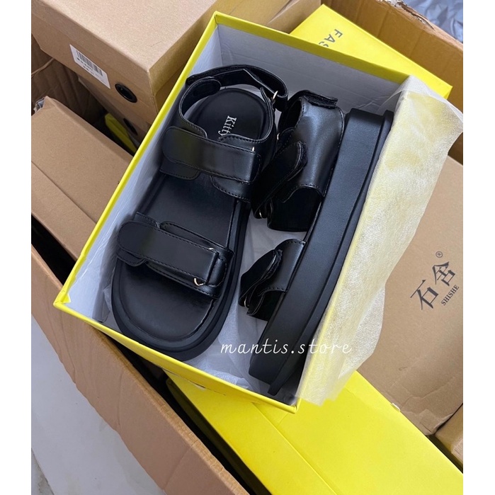 (CÓ SẴN) SANDALS QUAI NGANG - MULES SANDALS HÀNG CAO CẤP Q22IK006