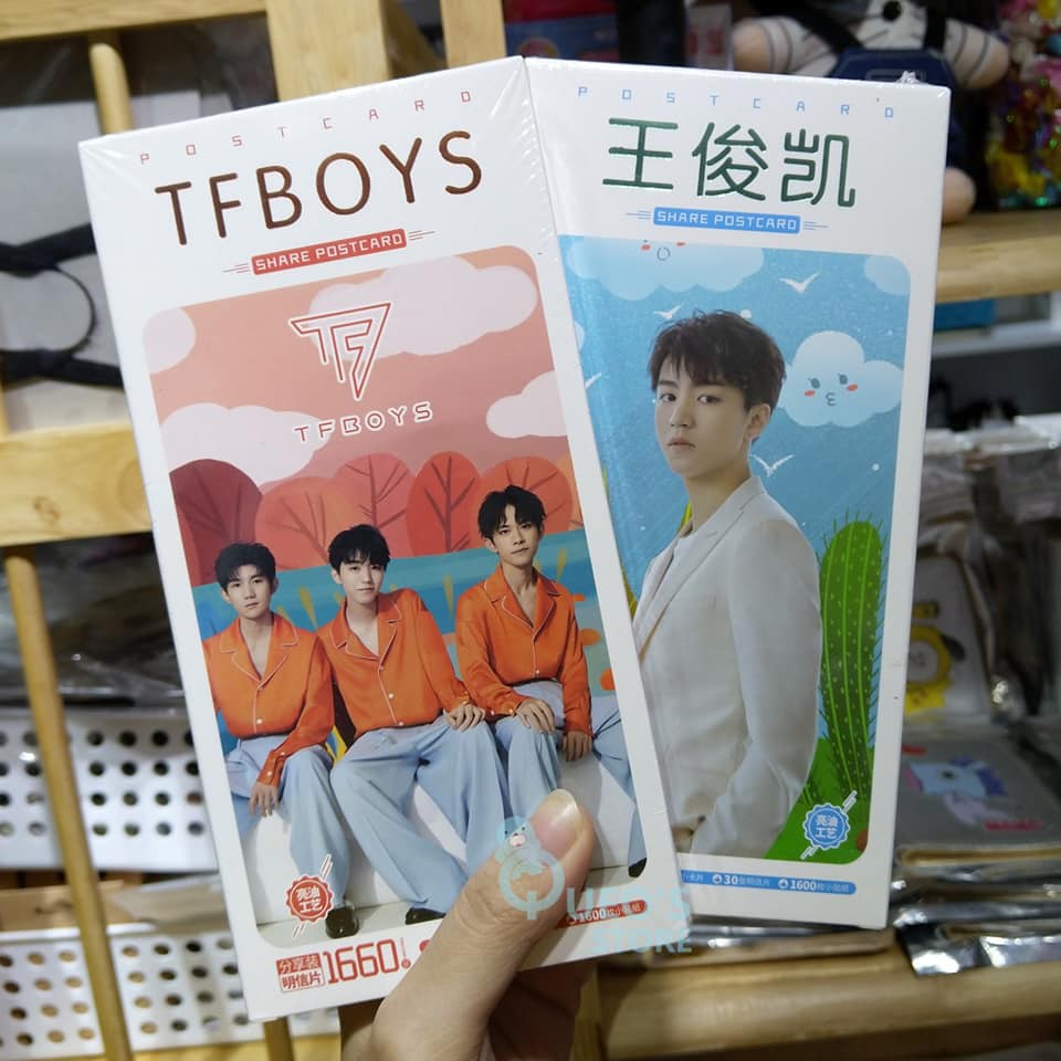 Hộp Postcard TFBOYS, Khải, Nguyên, Thiên