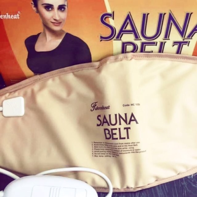 Đai quấn nóng giảm béo SAUNA BELT Chính Hãng,đai Ấn