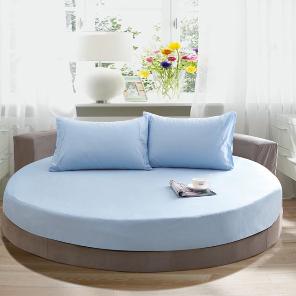Mềm Ga Trải Giường Hình Tròn 200x200cm