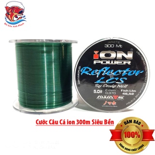 Cước câu cá ion power 300m dây dâu cá siêu bền dcc-4