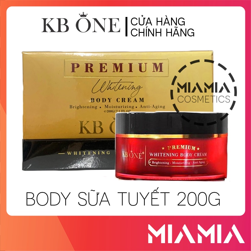Kem Body Sữa Tuyết KB ONE Chính Hãng KBOne - 8936095370549