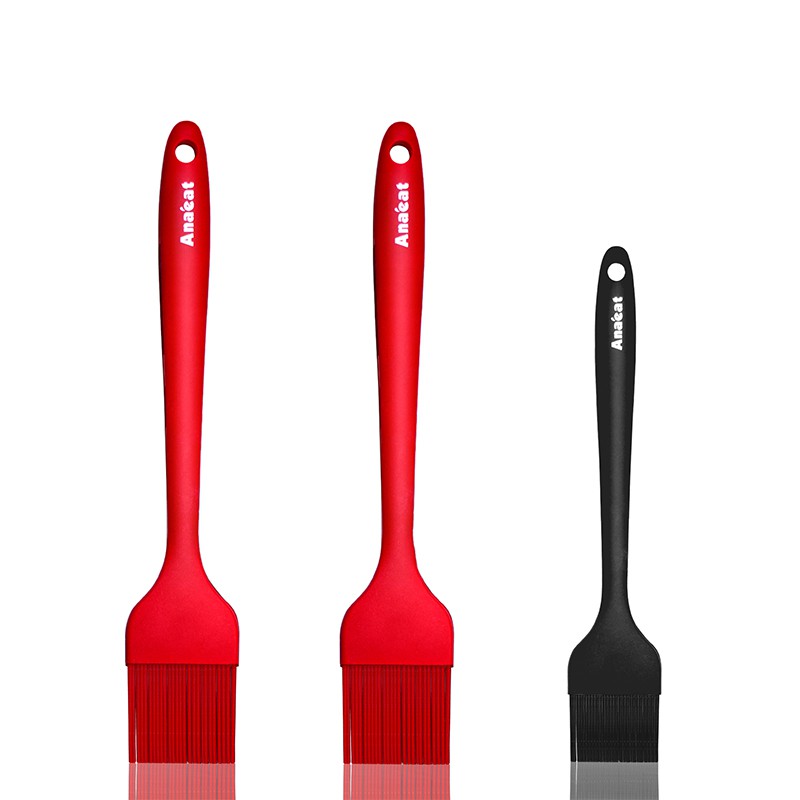 Set 3 Cọ Phết Dầu/Bơ ANAEAT Nướng BBQ Làm Bằng Silicon Chịu Nhiệt