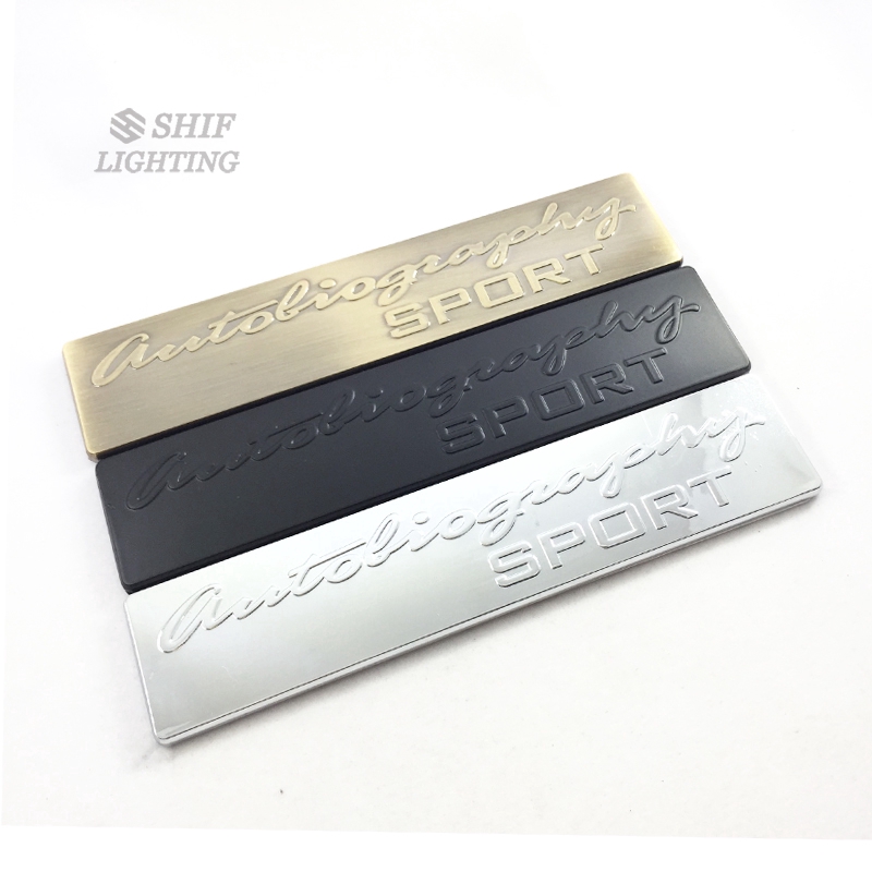 Miếng dán kim loại trang trí sườn bên cho ô tô thể thao Range Rover Land Rover