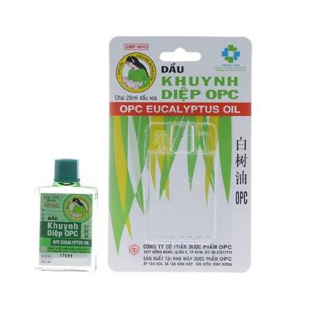 [Chính hãng - HSD 2024] DẦU KHUYNH DIỆP OPC 25ml