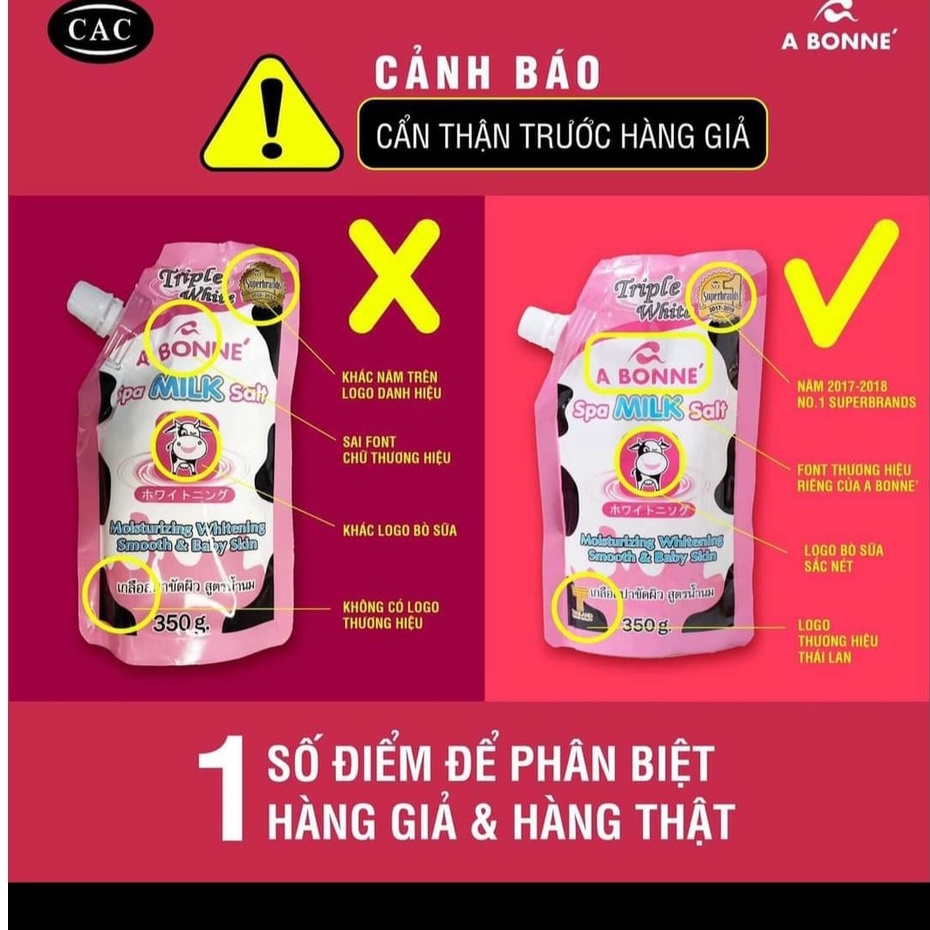 Muối Bò Thái Lan Abonne Chính Hãng 350g