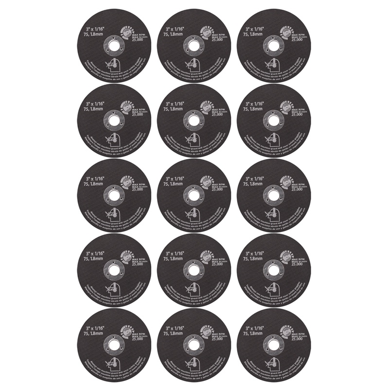 Set 15 Lưỡi Cưa Tròn 3inch 75mm Chuyên Dụng Cho Máy Cắt Kim Loại 75X1.6X10mm