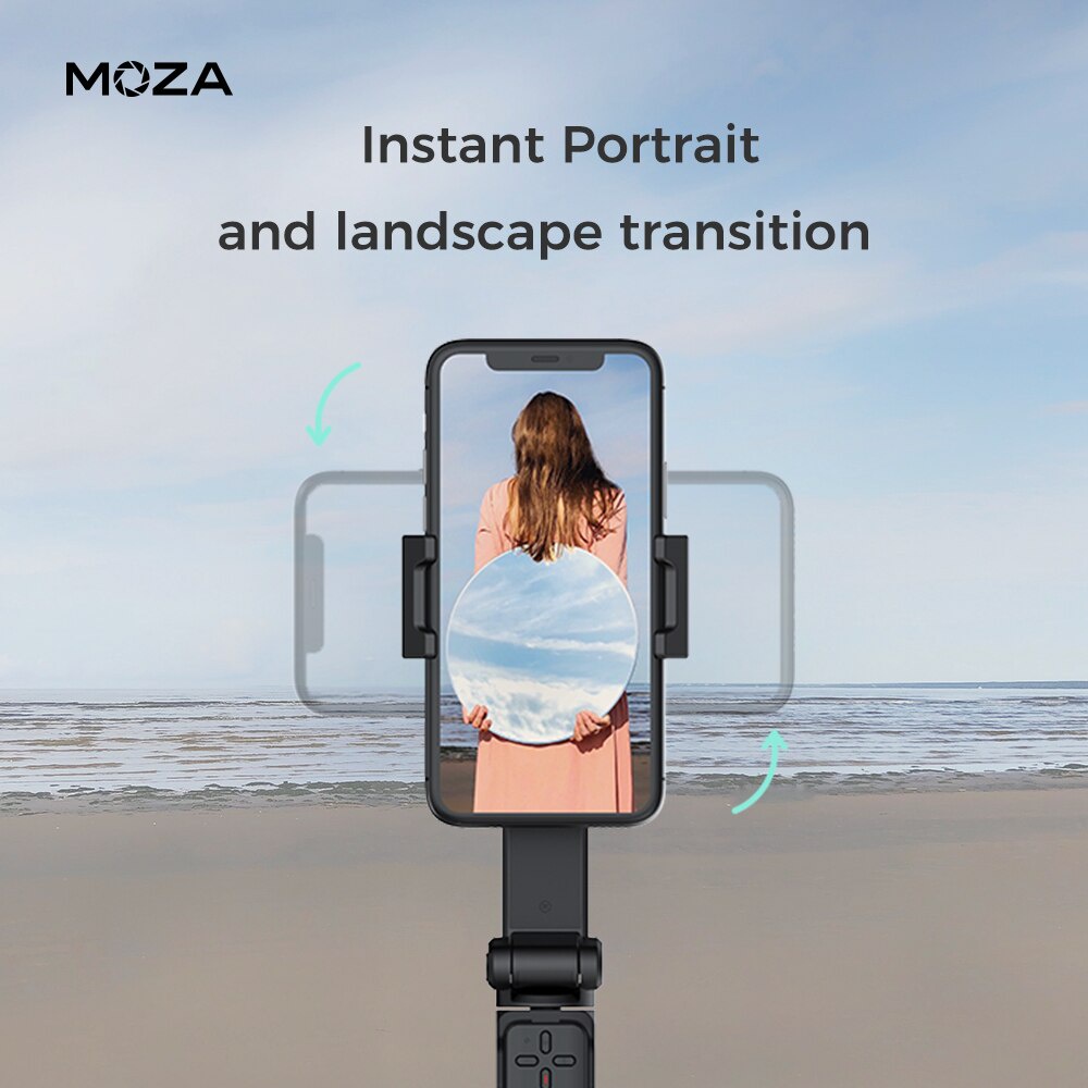 GIMBAL MOZA NANO SE, Tay Cầm Chống Rung Cho Điện Thoại - Hàng chính hãng l Bảo hành 12 tháng