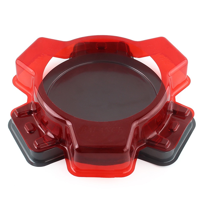 Bộ Đồ Chơi Con Quay Beyblade Màu Đỏ Và Đen