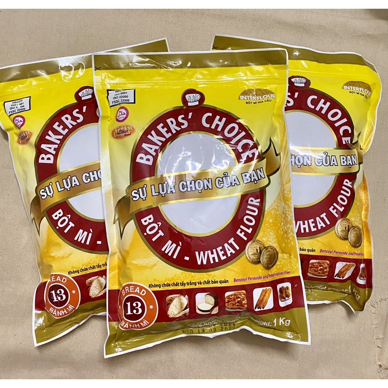 Bột mì Baker Choice số 13 gói 1kg