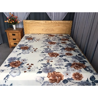 [XẢ KHO]  Bộ Drap Thun Hàn Quốc HOA MẪU MỚI Mát Lạnh { 4 món }