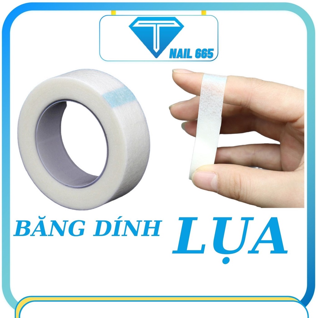 Băng dính dán mi trên dưới , Băng keo dính lụa,gai nối mi