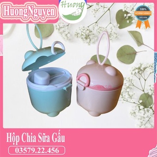 Hộp chia sữa hình gấu tiện lợi