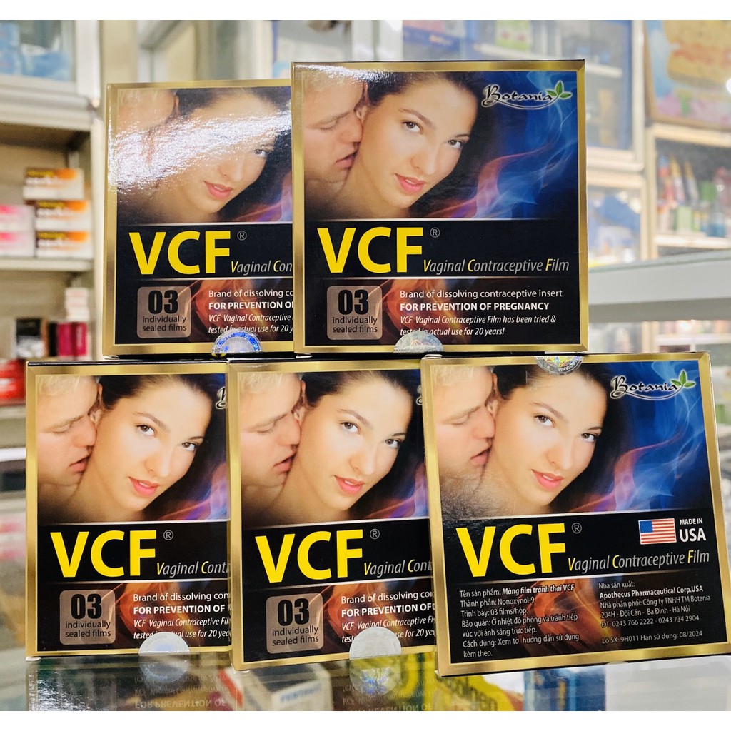Màng Phim Tránh Thai VCF / Màng tránh thai VCF