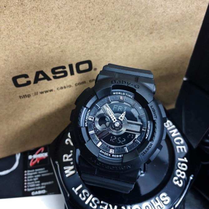 Đồng hồ thể thao nữ Baby-G BA-110BC-1A Full phụ kiện