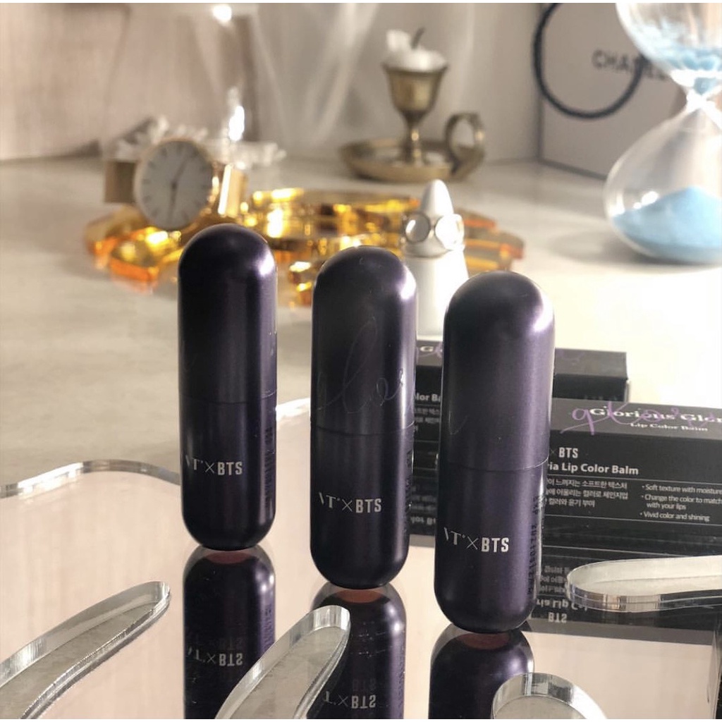 [ BTS - Hàng mới về ] Son dưỡng BTS Color Lip Balm giúp môi mềm mịn và tươi hơn