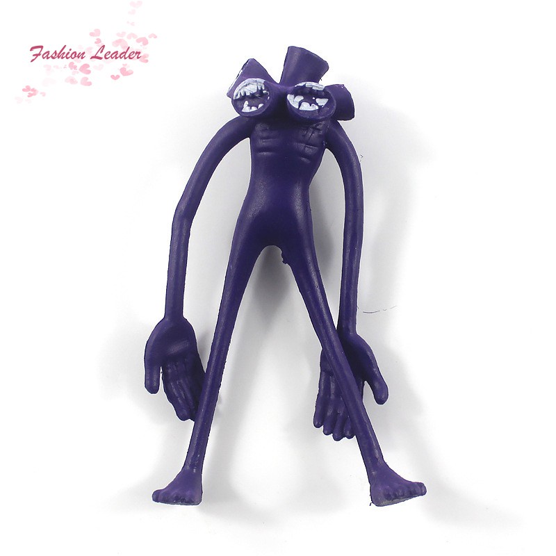 Set 8 mô hình quái vật đầu loa cảnh sát bằng nhựa trang trí bàn làm việc