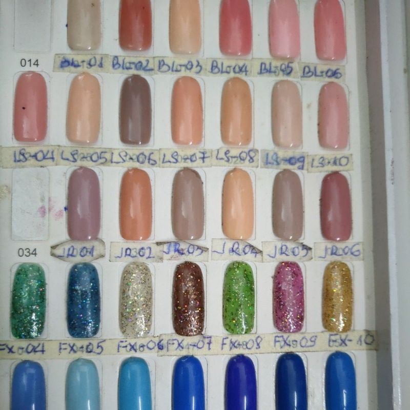 Sơn gel Kim tuyến AS mã số FX