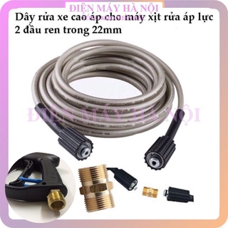 Ống dây giá rẻ tăng áp lực nối vòi xịt cấp nước máy rửa xe