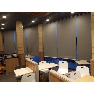 Rèm cuốn trơn đầy đủ pk lắp đặt kt 0,8 x 2,2