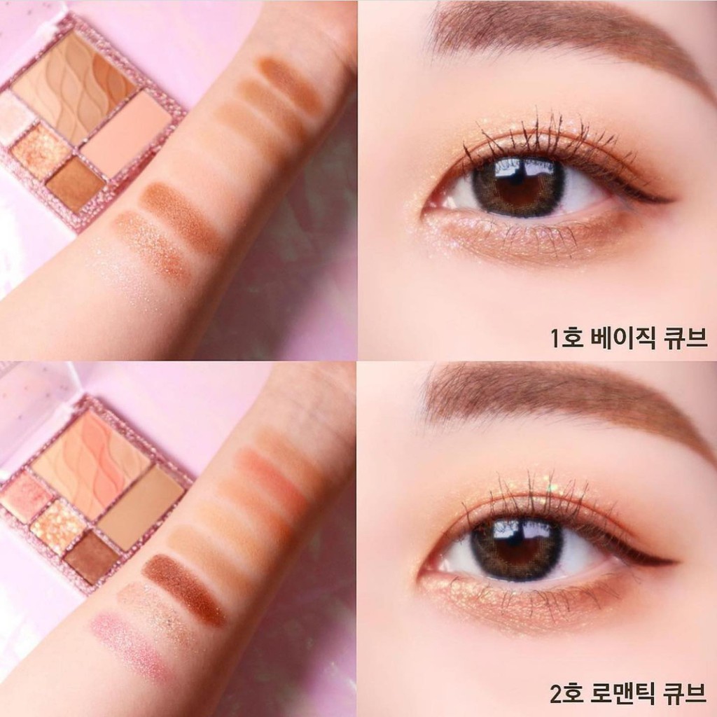 Phấn mắt COLORGRAM MULTI CUBE PALETTE