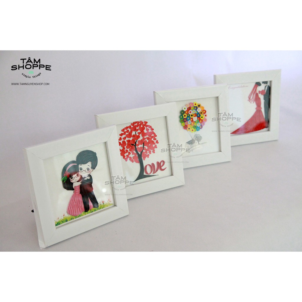 TRANH GIẤY QUILLING HANDMADE SỐ 09