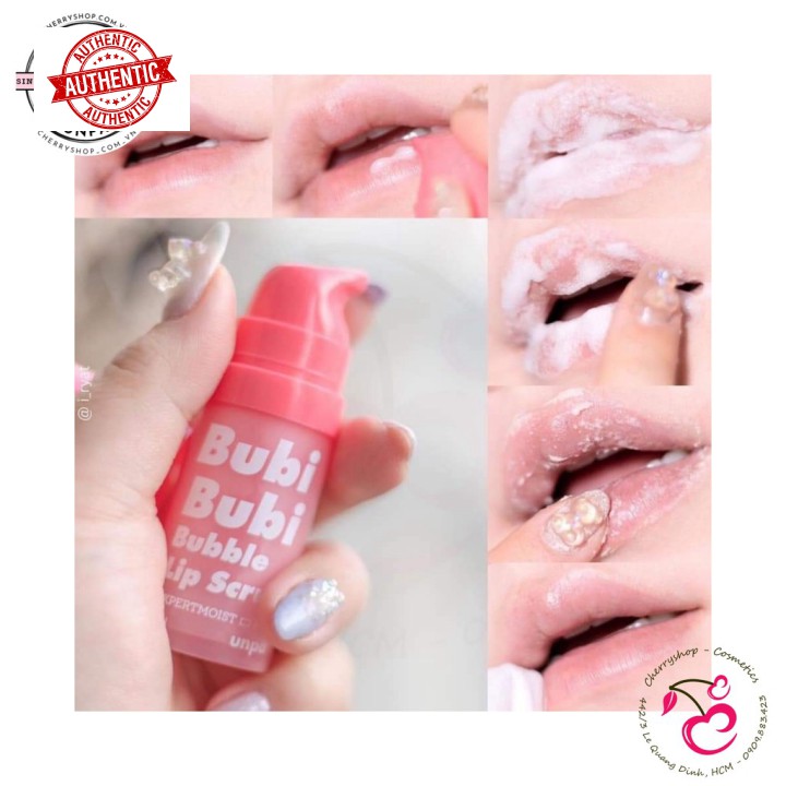 🍉🍉 Gel tẩy tế bào chết môi Bubi Bubi Lip 🍉🍉