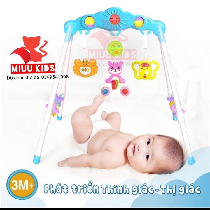 Kệ Chữ A  Mặt Trời Của Bé Phiên Bản Có Nhạc Ru Cao Cấp, Đồ Cho Bé Sơ Sinh Chính Hãng AN Toàn