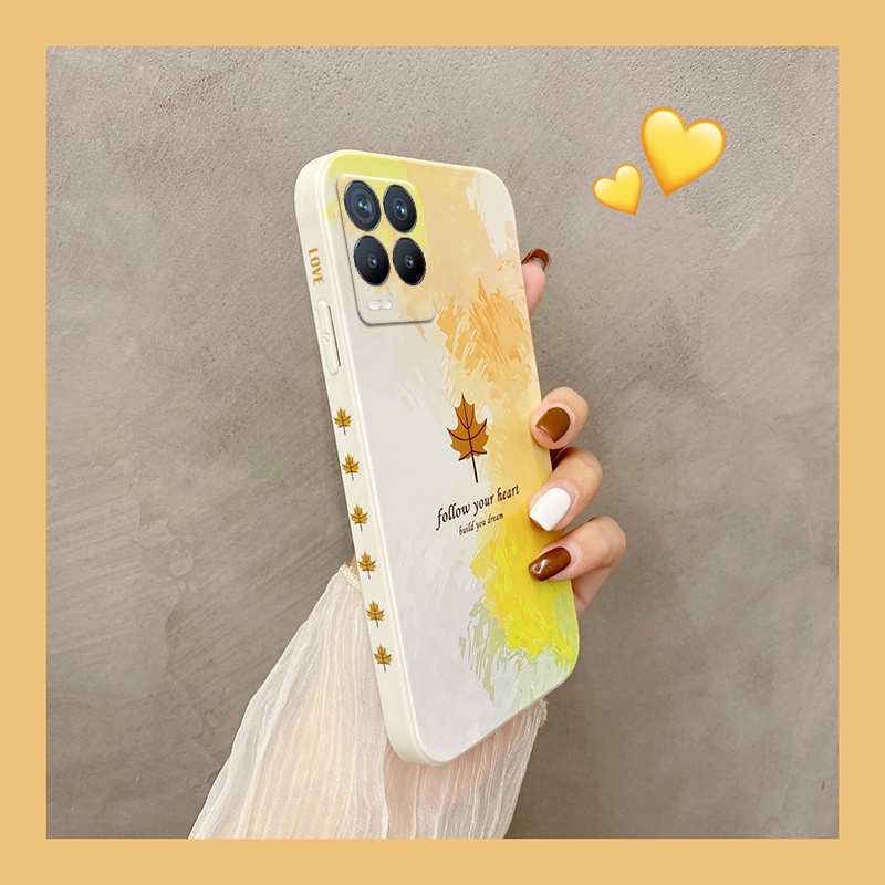 Ốp lưng Realme 8 pro Ốp Lưng Realme 8Pro Ốp Điện Thoại Silicon Mềm Chống Rơi Họa Tiết Tranh Sơn Dầu Đơn Giản Dành Cho Realme 8 Pro Realme 8 Pro