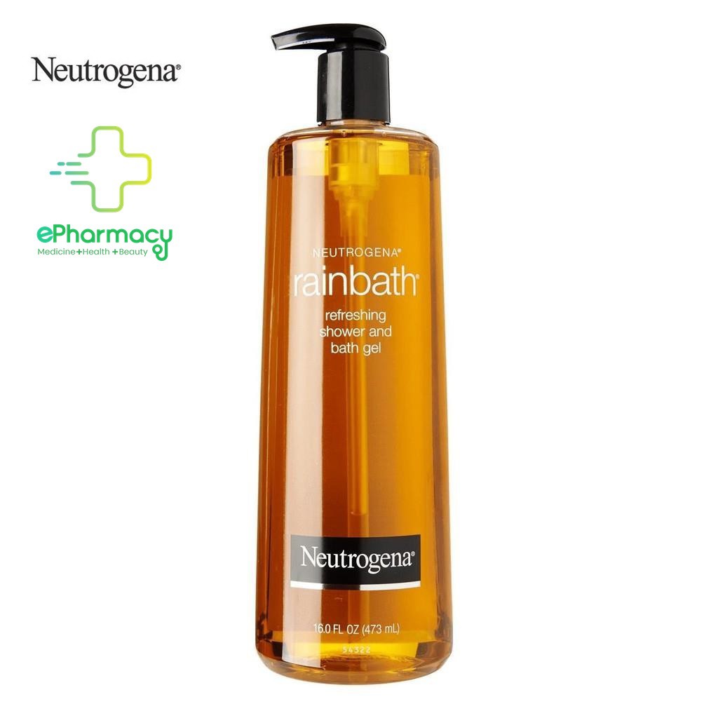 Sữa Tắm NEUTROGENA dưỡng ẩm thảo mộc dạng gel - NEUTROGENA Rainbath Original refreshing shower and bath gel 473mL
