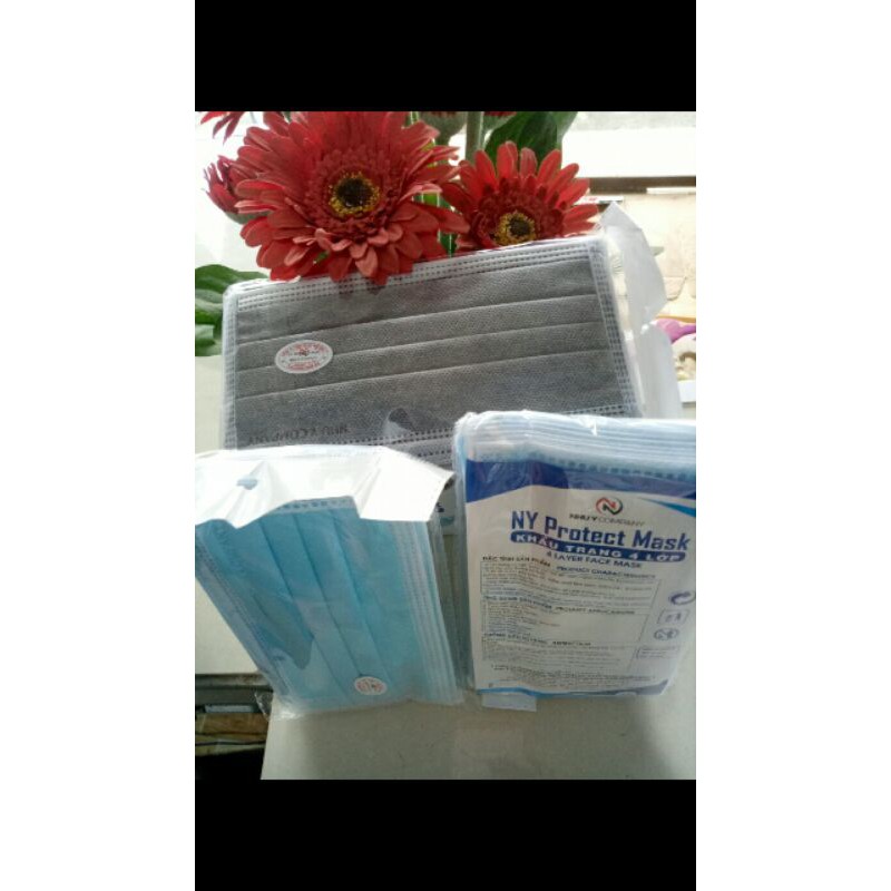 KHẨU TRANG Y TẾ NHƯ Ý 4 LỚP CÓ LOGO | BigBuy360 - bigbuy360.vn