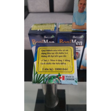 ✅ BoniMen- Hỗ Trợ Điều Trị Phì Đại Tuyến Tiền Liệt