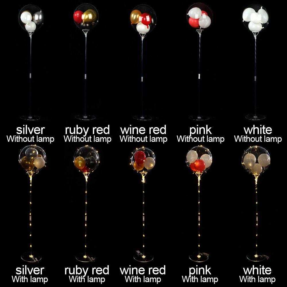 LAKAMIER Bobo Bong Bóng Dạ Quang Trang Trí Tiệc Sinh Nhật Đẹp Mắt