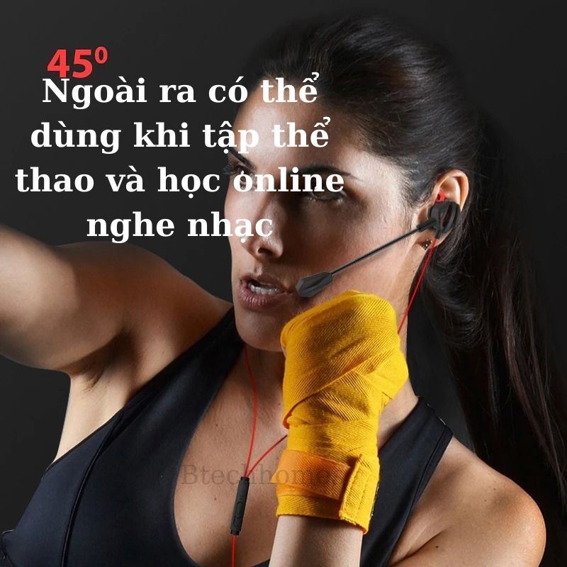 Tai nghe Gaming Có Dây Chơi Các Loại Game Mobile, PC PUBG/ROS/FreeFire Dùng Cho Cả Các Dòng Điện Thoại Máy Tính
