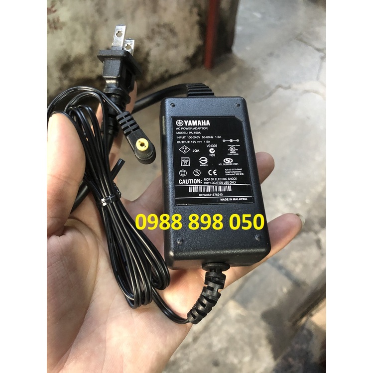 Nguồn đàn yamaha 12v 1.5a made in malaysia