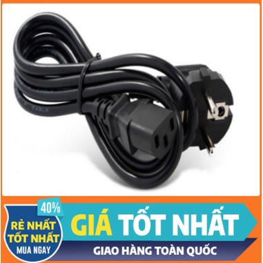 Dây nguồn cho máy tính bàn PC và máy in dài