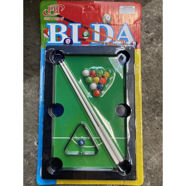 Bàn BIDA 6 lỗ mini