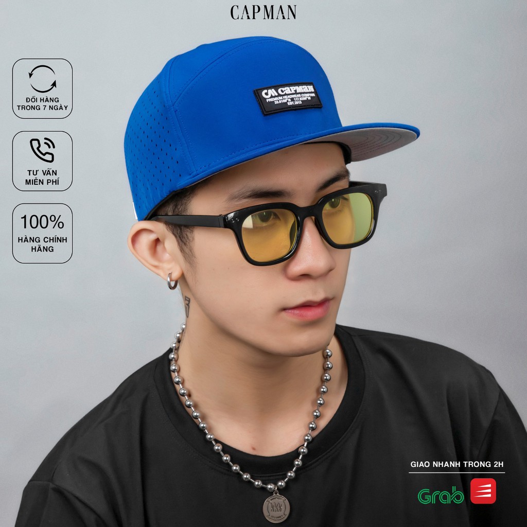 Mũ lưỡi trai CAPMAN chính hãng full box, nón kết nam snapback dù CM94 freesize