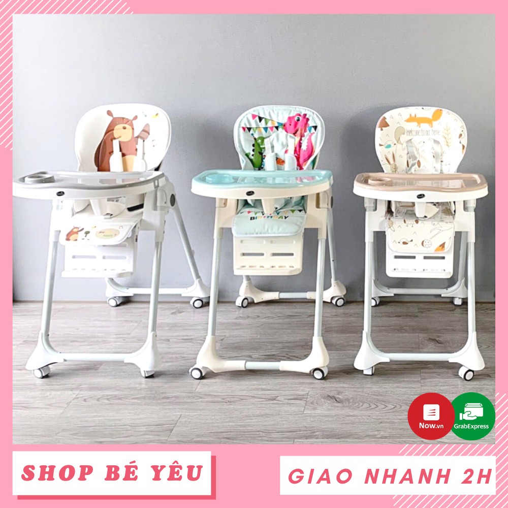 Ghế ngồi ăn cho bé  𝑭𝒓𝒆𝒆𝒔𝒉𝒊𝒑  Ghế ngồi ăn cao Aricare / Mastela 1015 mẫu mới chính hãng có bảo hành