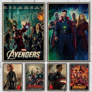 Poster Phim the avengers Trang Trí Nội Thất