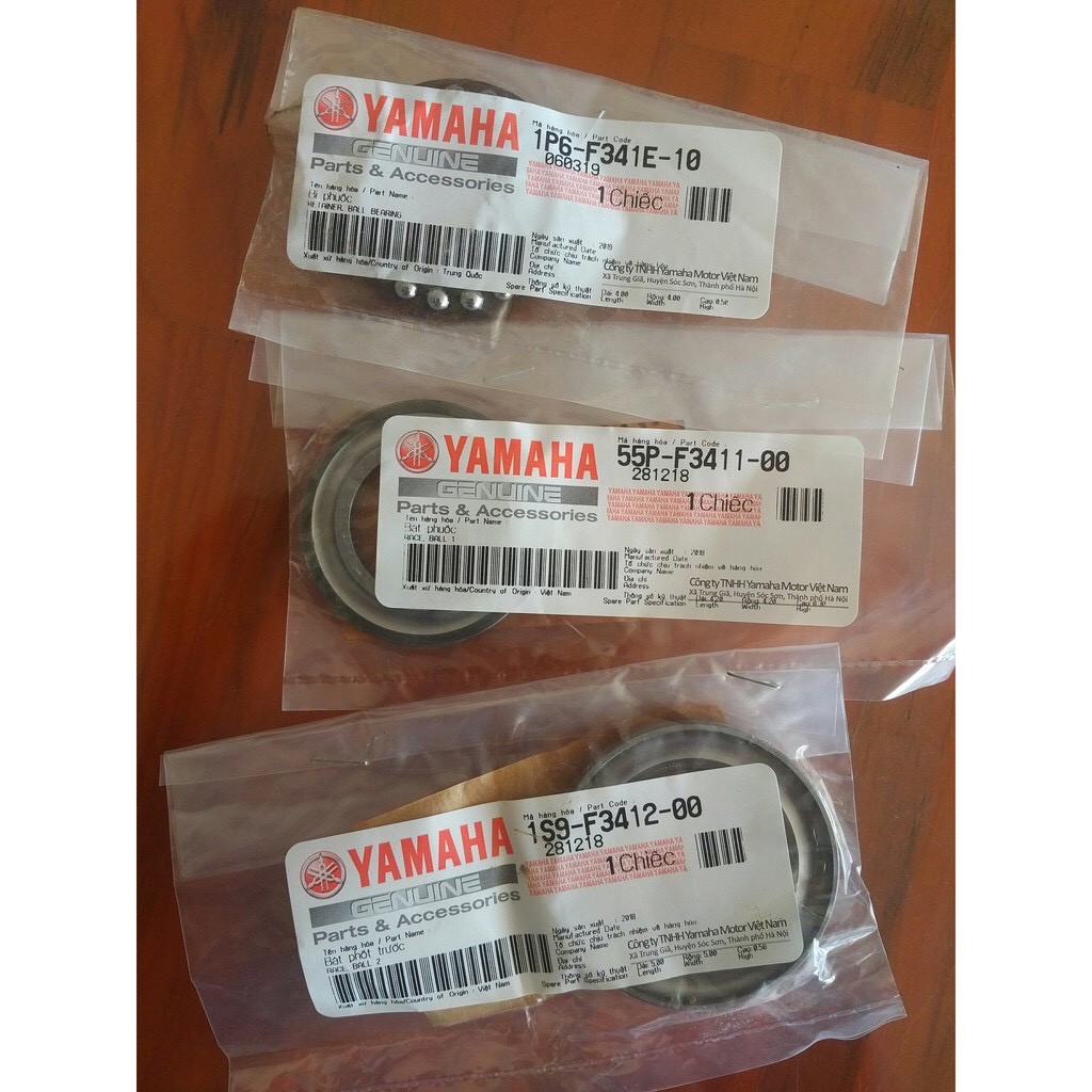 Chén cổ bi zin Yamaha (6 món)