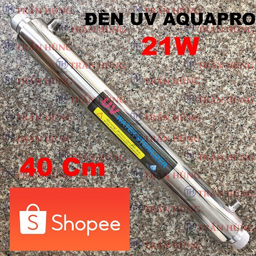 BỘ ĐÈN UV 21W AQUAPRO ⚡️ XẢ KHO ⚡️ DÀI 40CM - 1 ĐẦU 4 CHẤU - ĐÈN UV DIỆT KHUẨN MÁY LỌC NƯỚC - ĐÈN UV MÁY LỌC NƯỚC