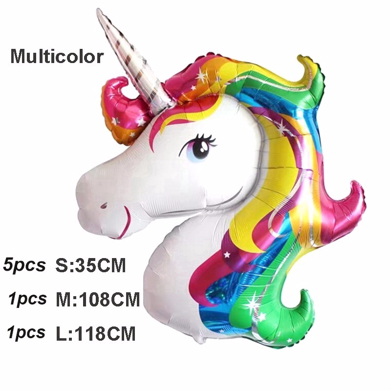 Bong bóng kiếng hình ngựa một sừng dễ thương