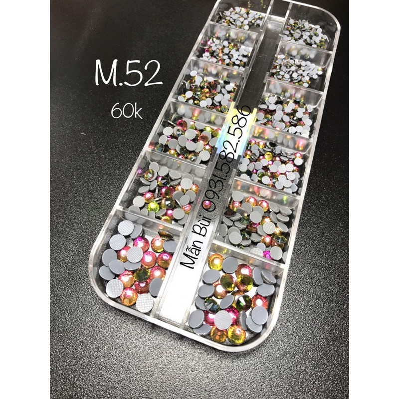 đá chân lưới cao cấp mix size 1440v/ khay