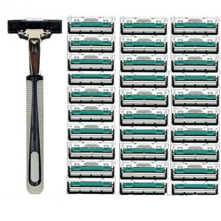 Combo 1 dao cạo râu và 36 lưỡi dao kép-tặng kèm kem cạo râu