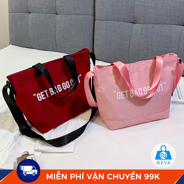 (Hot) Túi Vải Canvas Nam Nữ Xách tay Thời Trang NEVA618