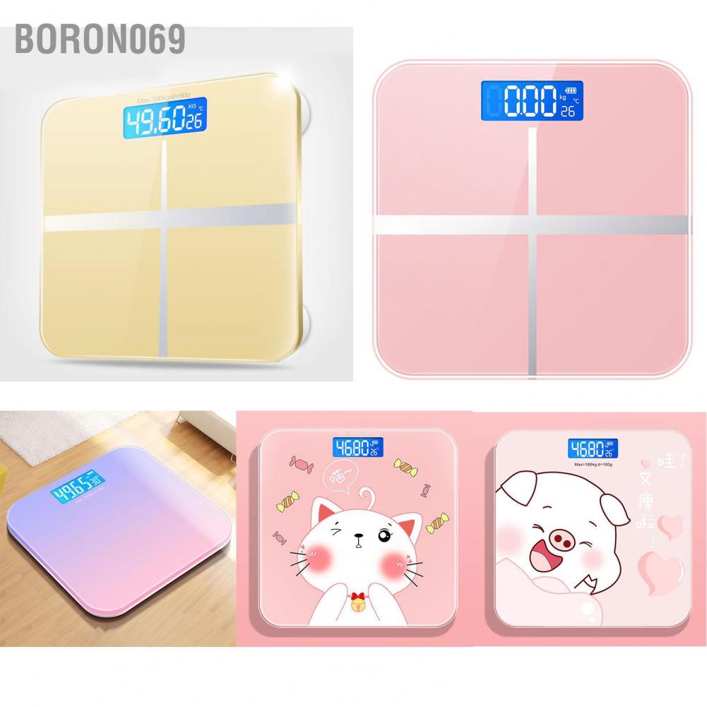 Boron069 Boron069 Cân kỹ thuật số Kính cường lực Đo lường chính xác thông minh để sử dụng tại nhà
