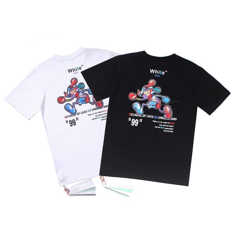 Áo Thun Off White Thời Trang Cao Cấp Cho Cặp Đôi