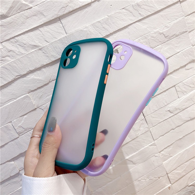 [ IPHONE ] Ốp Lưng Viền Cong Nhám Chống Sock, Va Đập Bảo Vệ Camera - N265 | BigBuy360 - bigbuy360.vn